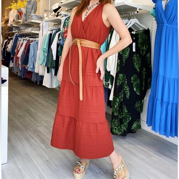 MARIE OLIVER COTTON HALTER DRESS - Picture 7 of 13